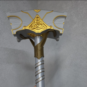 Martillo decorativo inspirado en Assassin’s Creed Valhalla fabricado en impresión 3D